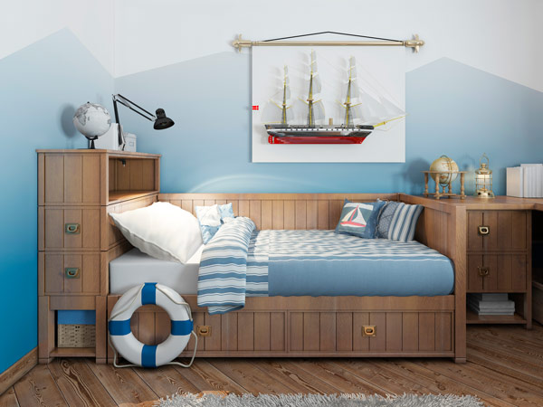 11 Fun Ways To Paint A Kid S Bedroom Gnh Lumber Co