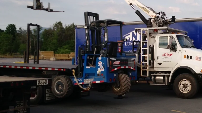 GNH 4-way forklift 2016